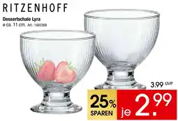 Zurbrüggen RITZENHOFF Dessertschale Lyra Angebot