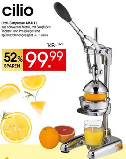 Zurbrüggen Cilio Profi-Saftpresse AMALFI Angebot