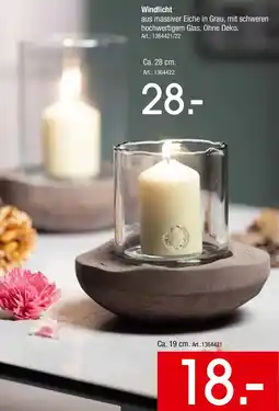 Zurbrüggen Windlicht Angebot