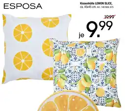Zurbrüggen ESPOSA Kissenhülle LEMON SLICE Angebot