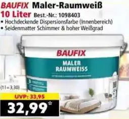 Norma BAUFIX Maler-Raumweiß Angebot
