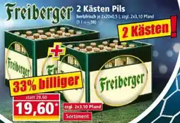 Norma Freiberger 2 Kästen Pils Angebot