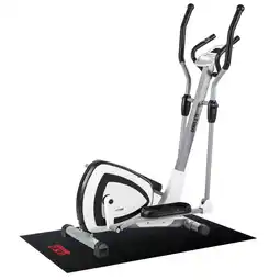 Netto Marken-Discount Motive Fitness by U.N.O. Crosstrainer CT 1000 weiß/schwarz mit Schutzmatte Angebot