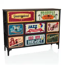 Netto Marken-Discount hjh LIVING Kommode AMERIKO B MDF Platte, Melaminbeschichtung Angebot