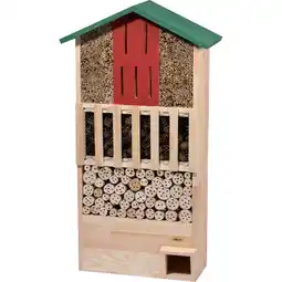 Netto Marken-Discount XXL Insektenhotel-Wand mit integriertem Igelhaus und Schmetterlingskasten Angebot