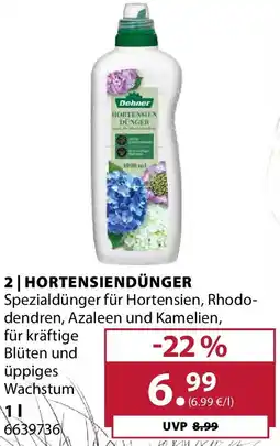 Dehner Dehner HORTENSIENDÜNGER Angebot