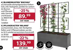 Dehner PFLANZKASTEN 'MILANO' Angebot