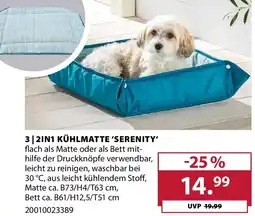 Dehner 2IN1 KÜHLMATTE 'SERENITY' Angebot