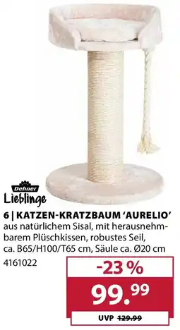 Dehner KATZEN-KRATZBAUM 'AURELIO' Angebot