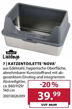 Dehner KATZENTOILETTE 'NOVA' Angebot