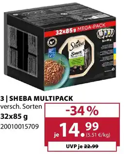 Dehner SHEBA MULTIPACK Angebot