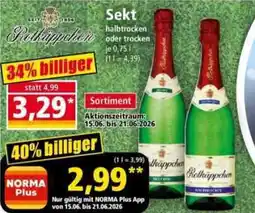 Norma Rotkappchen Sekt Angebot