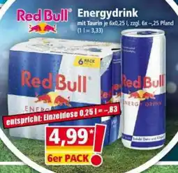 Norma Red Bull Energydrink Angebot
