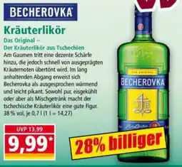 Norma BECHEROVKA Kräuterlikör Angebot