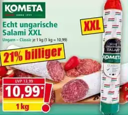 Norma KOMETA Echt ungarische Salami XXL Angebot