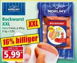 Norma MORLINY Bockwurst XXL Angebot
