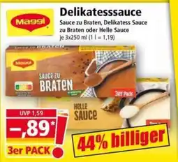 Norma Maggi Delikatesssauce Angebot