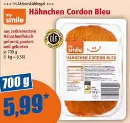 Norma my smile Hähnchen Cordon Bleu Angebot