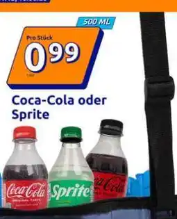 Action Coca-Cola oder Sprite Angebot