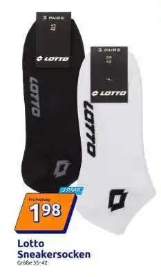 Action Lotto Sneakersocken Angebot