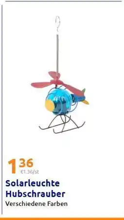 Action Solarleuchte Hubschrauber Angebot