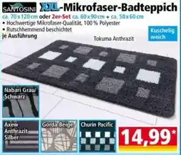 Norma SANTOSINI XXL-Mikrofaser-Badteppich Angebot