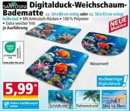 Norma SANTOSINI Digitalduck-Weichschaum Badematte Angebot