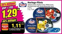 Norma Appel Herings-Filets Angebot