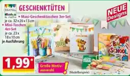 Norma CREATELL Maxi-Geschenktaschen 3er-Set Angebot