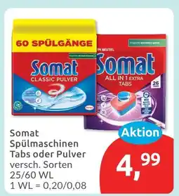 Budni Somat spülmaschinen tabs oder pulver Angebot