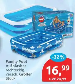 Budni Family pool aufblasbar Angebot