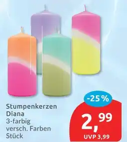 Budni Stumpenkerzen diana Angebot