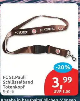 Budni Fc st. pauli schlüsselband totenkopf Angebot