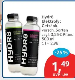 Budni Hydr8 elektrolyt getränk Angebot