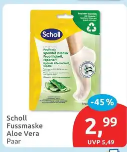 Budni Scholl fussmaske aloe vera Angebot
