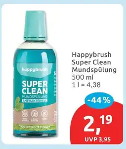 Budni Happybrush super clean mundspülung Angebot