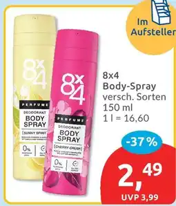 Budni 8x4 body-spray Angebot