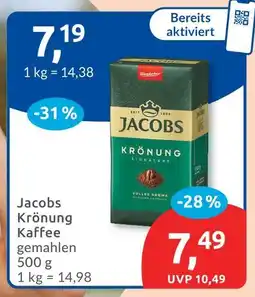 Budni Jacobs krönung kaffee Angebot