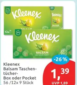 Budni Kleenex balsam taschentücher-box oder pocket Angebot