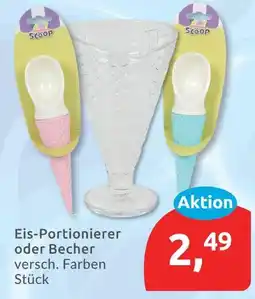 Budni Eis-portionierer oder becher Angebot