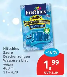 Budni Hitschies saure drachenzungen wassereis blau Angebot