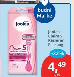 Budni Joolea claire 5 rasierer Angebot