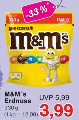 M&M's Erdnuss