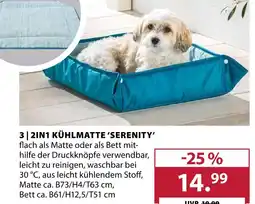 Dehner 2in1 kühlmatte 'serenity' Angebot