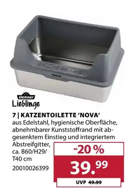 Dehner Dehner katzentoilette nova Angebot