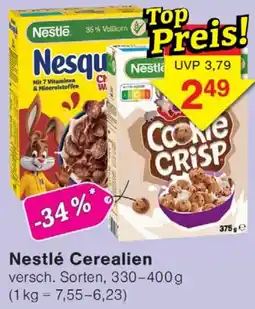 Wiglo Wunderland Nestlé Cerealien Angebot