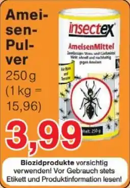 Wiglo Wunderland Ameisen Pulver Angebot