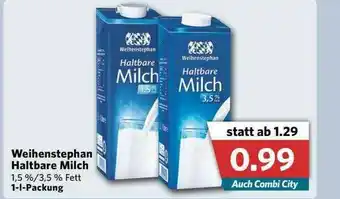 Combi Weihnestephan Haltbare Milch Angebot