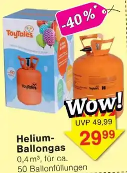 Wiglo Wunderland Helium Ballongas Angebot
