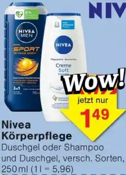 Wiglo Wunderland Nivea Körperpflege Angebot